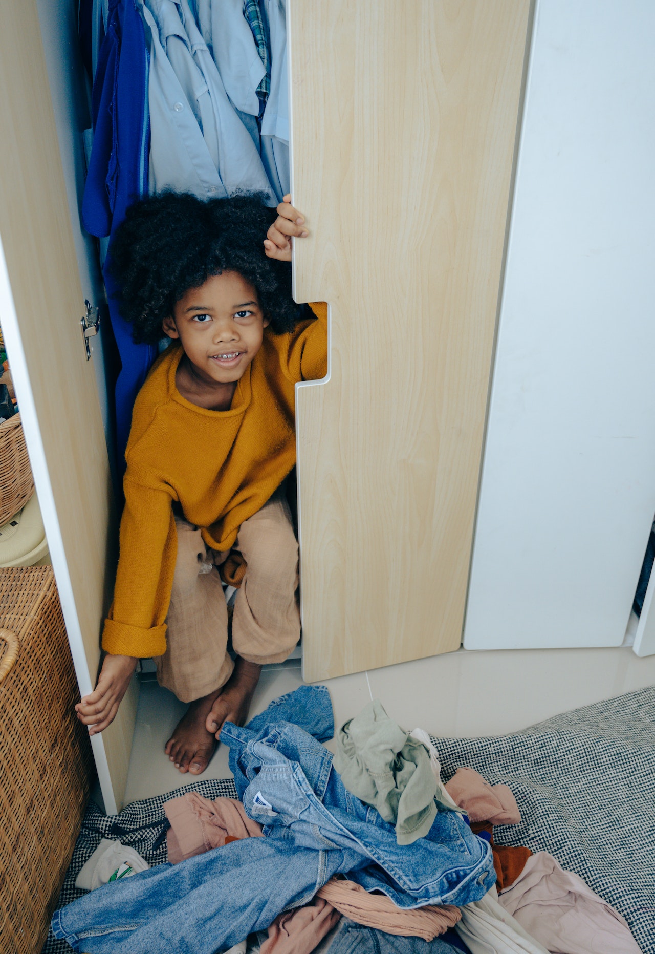 Child hiding in the closet? Here's what it means